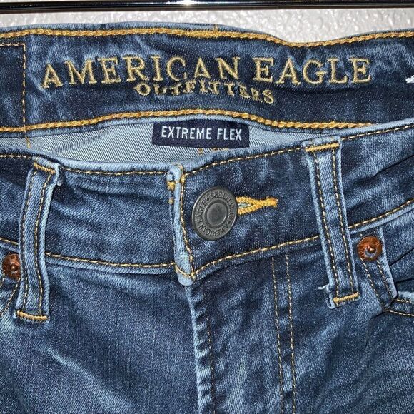 American Eagle Slim Straight Jeans Extreme Flex size 26 - Picture 4 of 7